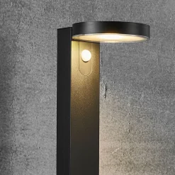 LED-solcelleveilampe Rica Round, rund