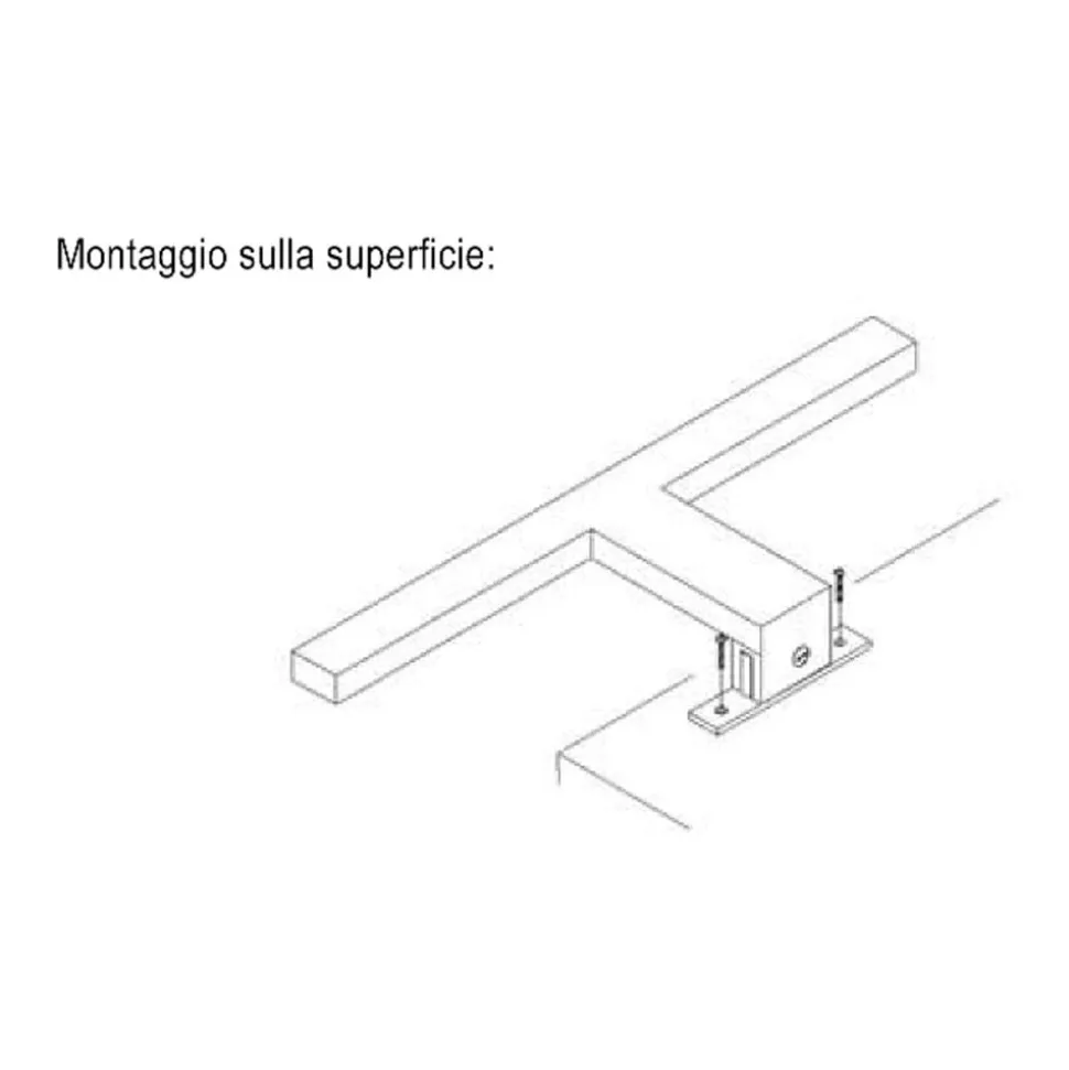 LED-speillampe Nemo, 30 cm