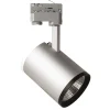 LED-spot Marco for 3-fase skinne sølv 4 000K
