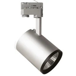 LED-spot Marco for 3-fase skinne sølv 4 000K