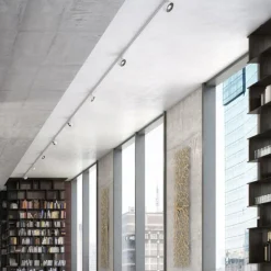 LED-spot Vibo Volare 927 hvit/krom 10°, skinnespot