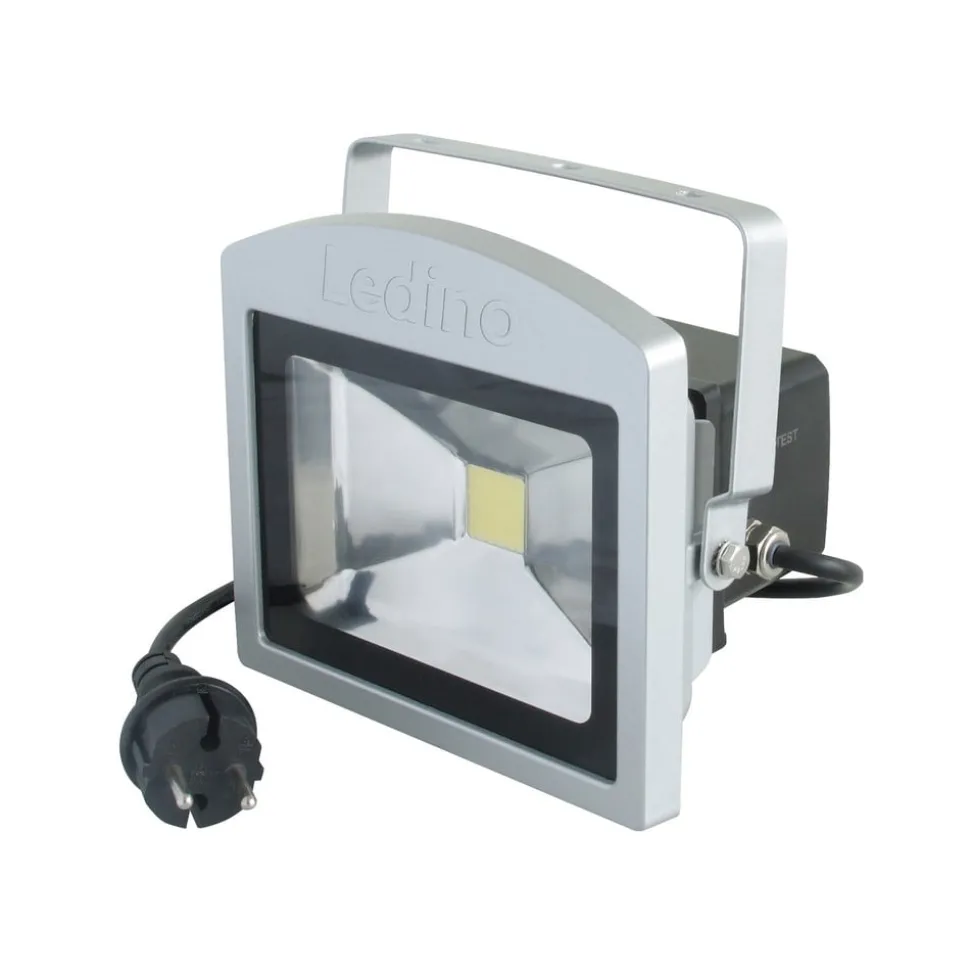 LED-spotlight Benrath NB, nødbelysning med oppladbart batteri