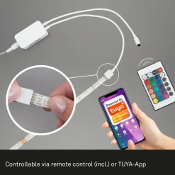 LED-Strip Bendo S RGB-fjernkontroll, lengde 500 cm