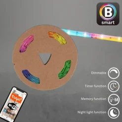 LED-Strip Bendo S RGB-fjernkontroll, lengde 500 cm