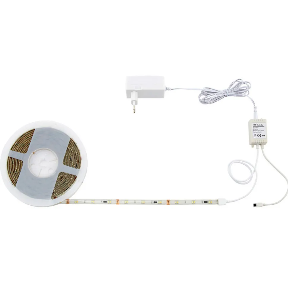 LED-stripe IT sømløs justering av lysfarge