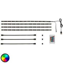 LED-stripe LED FOR TV, TV-bakgrunnsbelysning, USB