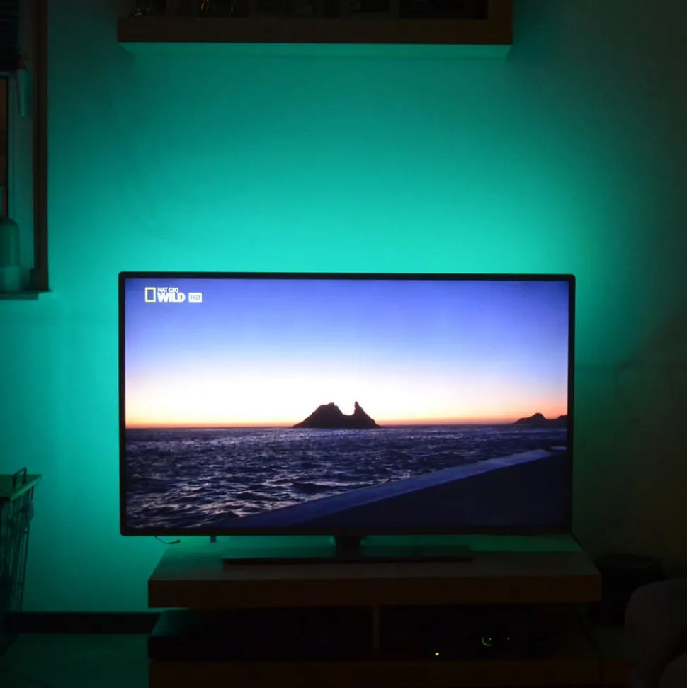 LED-stripe LED FOR TV, TV-bakgrunnsbelysning, USB