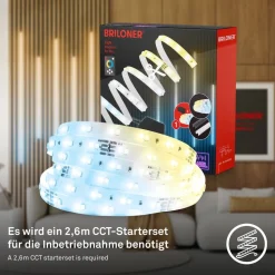 LED-stripe Pimp your panel, startsett, CCT, lengde 2,6 m