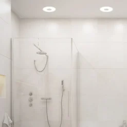 LED-takinnfellingslampe 748 IP44 CCT Switch Ø 12cm