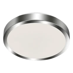 LED-taklampe Bano Splash IP44 krom 4 000 K