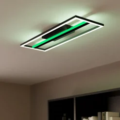 LED-taklampe Calagrano-Z ZigBee RGB/CCT 64x22cm