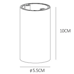 LED-taklampe Delto dimbar til varm, rund, hvit