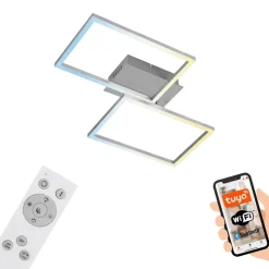 LED-taklampe Frame S, dimbar, CCT, 50 x 38,8 cm