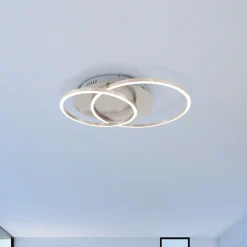 LED-taklampe Frames to ringer, dreibar