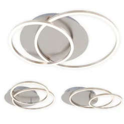 LED-taklampe Frames to ringer, dreibar