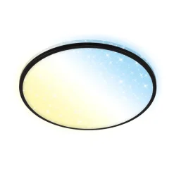 LED-taklampe Ivy Sky S, stjernedekor, Ø 33 cm