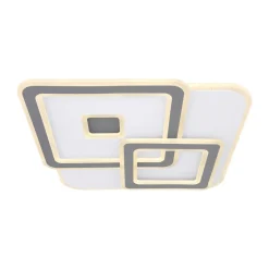 LED-taklampe Kique, app-styrbar, hvit, lengde 50 cm, CCT