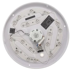 LED-taklampe Lana, bakgrunnsbelyst effekt Ø28 svart