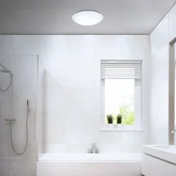 LED-taklampe med sensor Elipso IP44 4 000K Ø28cm