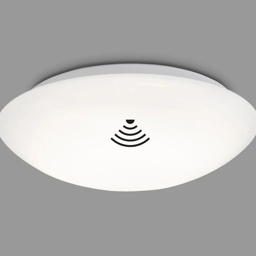 LED-taklampe med sensor Elipso IP44 4 000K Ø28cm