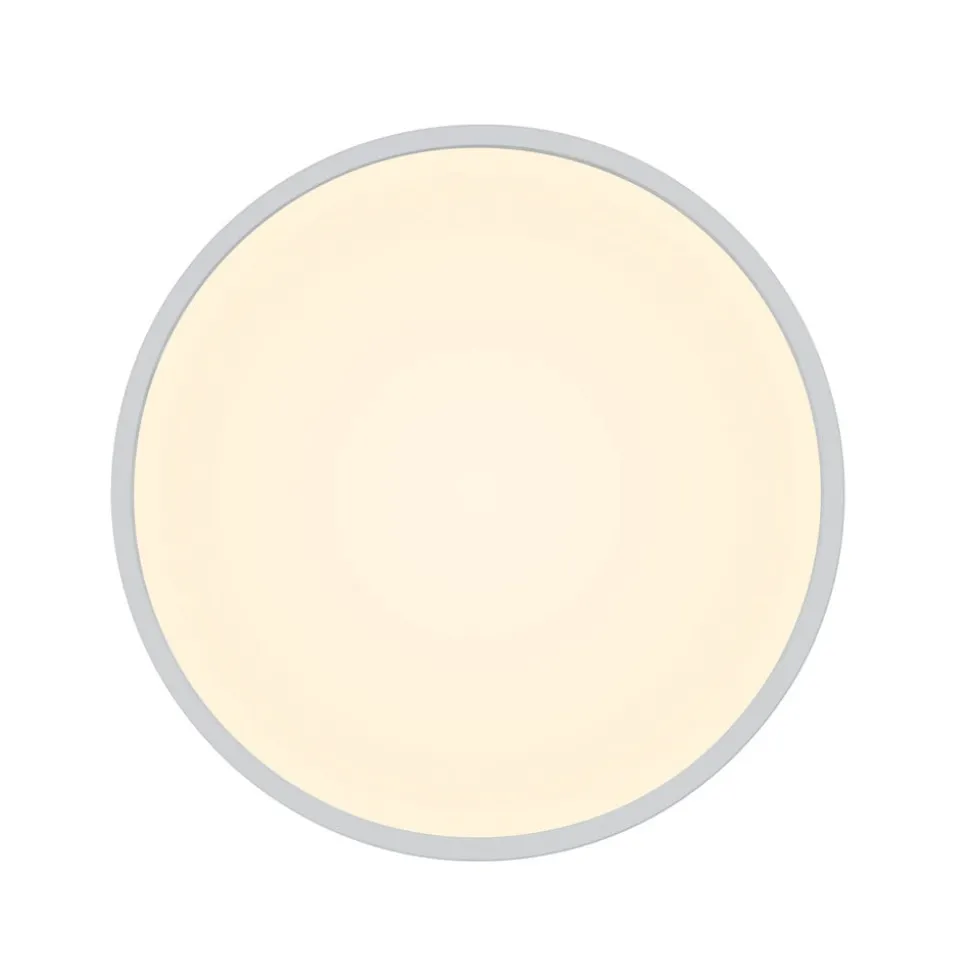 LED-taklampe Oja Smart, hvit, Ø 42 cm