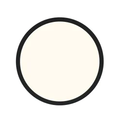 LED-taklampe Oja Smart, svart, Ø 29 cm