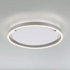LED-taklampe Ritus, Ø 39,3 cm, aluminium