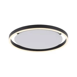LED-taklampe Ritus, Ø 39,3 cm, antrasitt