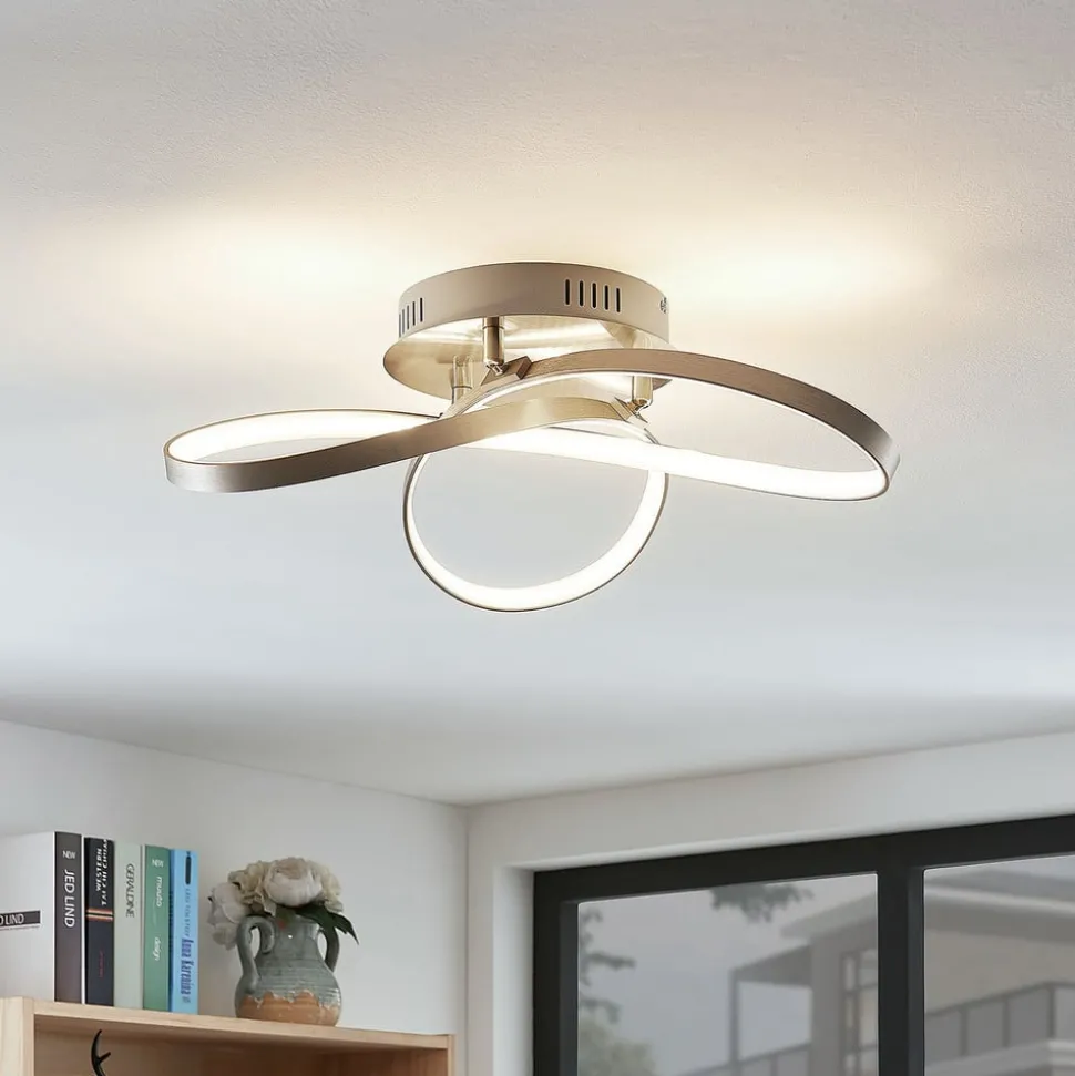 LED-taklampe Saliha med moderne utforming