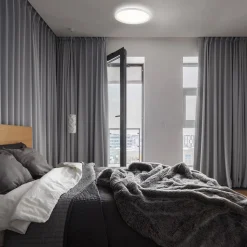 LED-taklampe Slank, rund, 29,3 cm