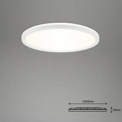 LED-taklampe Slim S dimmbar CCT hvit Ø 29 cm