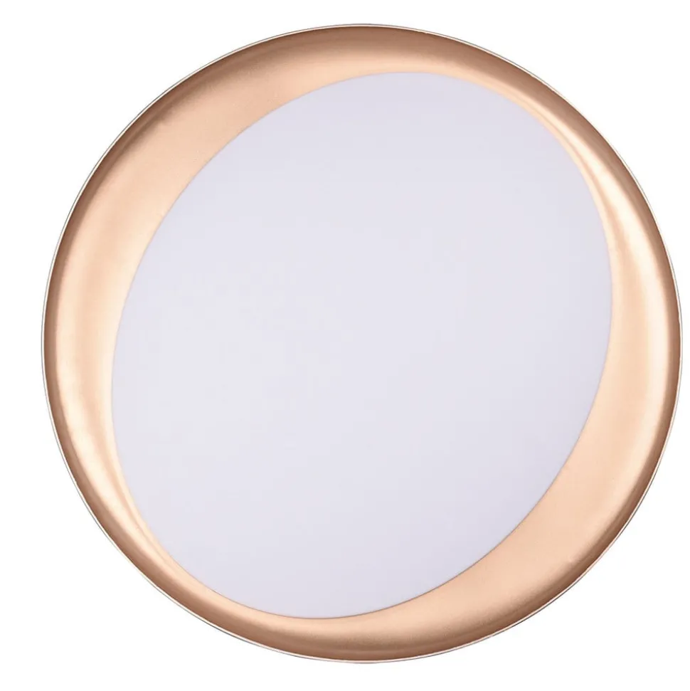 LED-taklampe Zeta tunable white, svart/gull