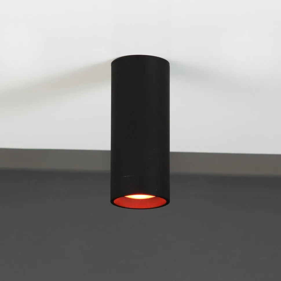 LED-takspot Stag, CCT og RGBW, svart