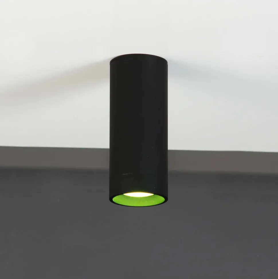 LED-takspot Stag, CCT og RGBW, svart