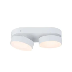 LED-takspot Stanos, CCT, 2 lyskilder, hvit