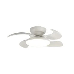 LED-takvifte Aloha hvit DC-motor stille Ø 90 cm CCT