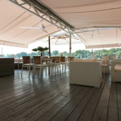 LED-takvifte Brisa Mini hvit DC stille Ø 150 cm CCT