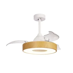 LED-takvifte Coin Mini tre DC stille Ø 91 cm CCT