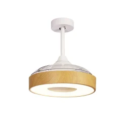 LED-takvifte Coin Mini tre DC stille Ø 91 cm CCT