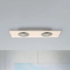 LED-takvifte Flat-Air, CCT, hvit, 120x40cm