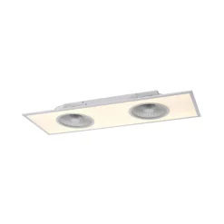 LED-takvifte Flat-Air, CCT, hvit, 120x40cm
