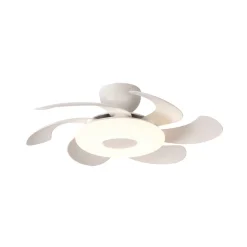 LED-takvifte Flower hvit DC-motor stillegående Ø 79 cm CCT