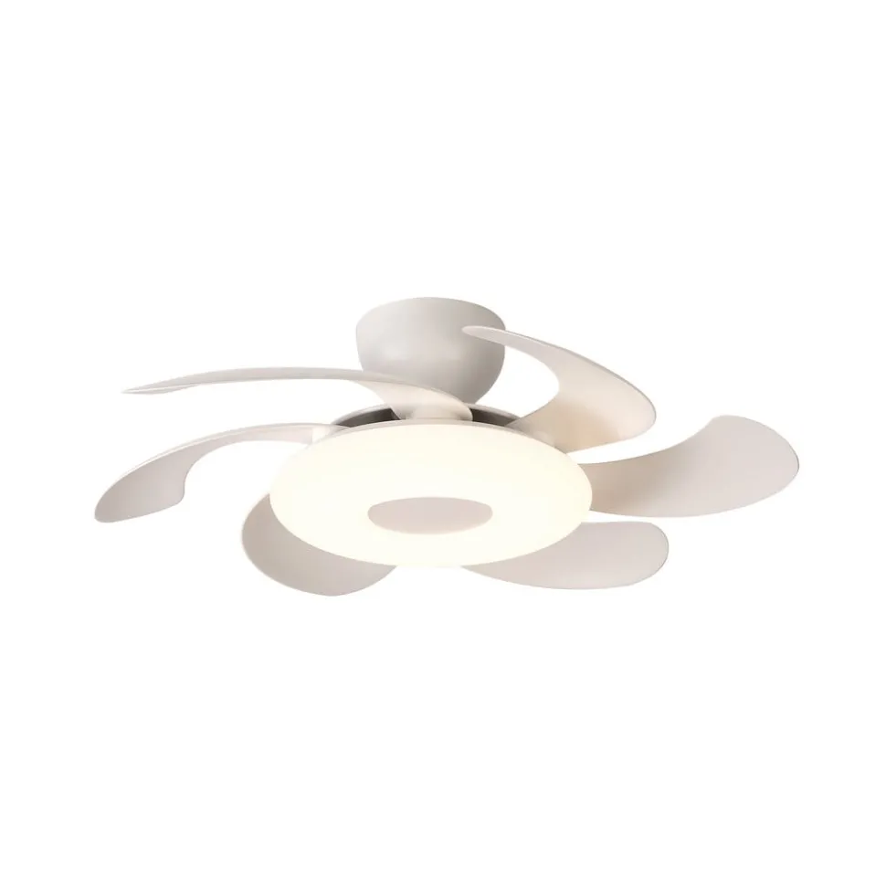 LED-takvifte Flower hvit DC-motor stillegående Ø 79 cm CCT