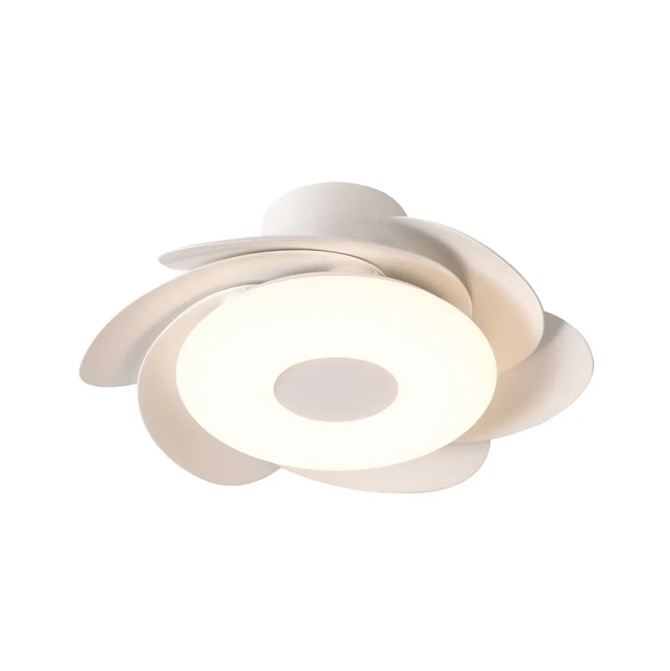 LED-takvifte Flower hvit DC-motor stillegående Ø 79 cm CCT