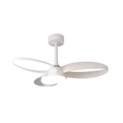 LED-takvifte Infinity, hvit, DC stille Ø 93 cm CCT