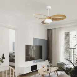 LED-takvifte Infinity treimitasjon DC stille Ø 93 cm CCT