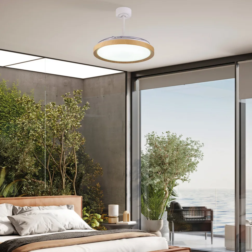 LED-takvifte Mistral treimitasjon DC stillegående Ø 106 cm CCT