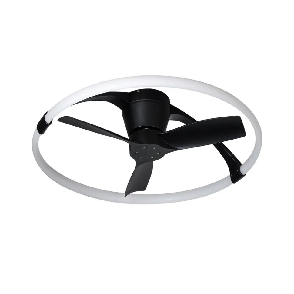 LED-takvifte Nepal Mini, app, svart/hvit