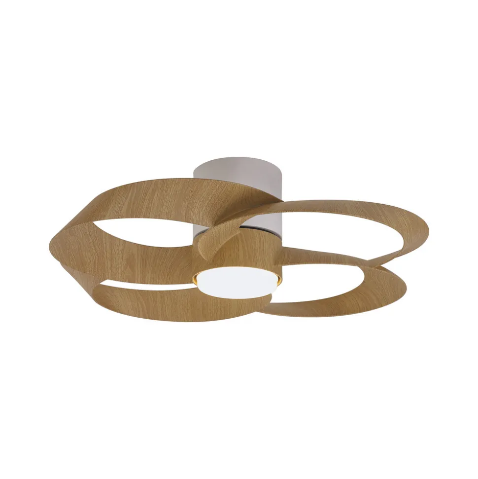 LED-takvifte Rose tre DC-motor stille Ø 65 cm CCT