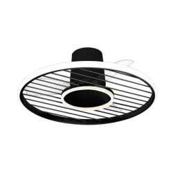 LED-takvifte Soho svart DC-motor stillegående Ø 66 cm CCT